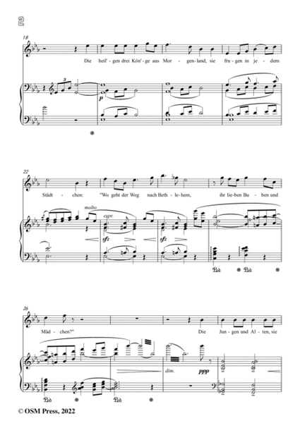 Richard Strauss-Die heiligen drei Könige aus Morgenland,in E flat Major image number null