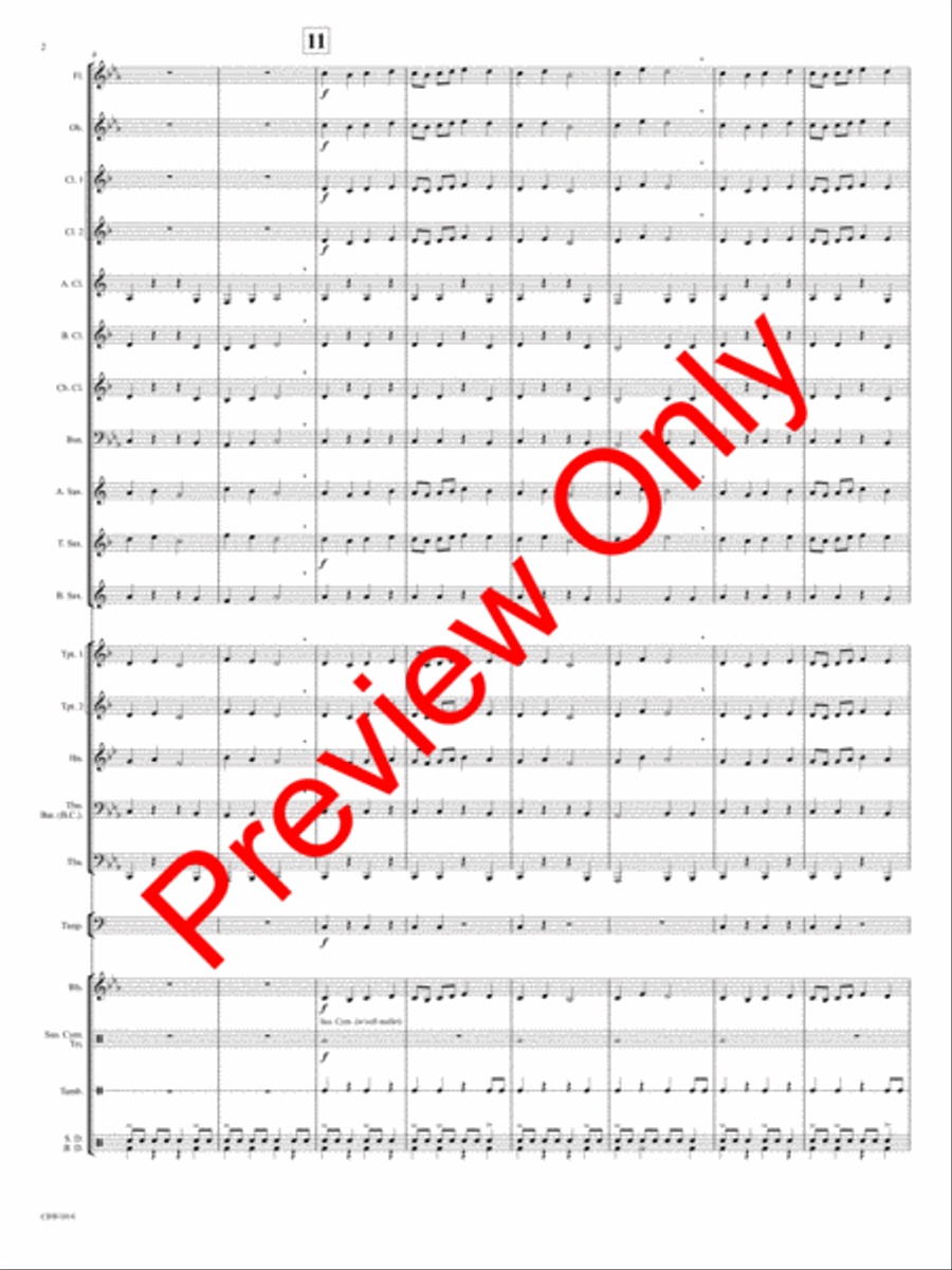 Laudis Concert Band scores gallery preview page 5