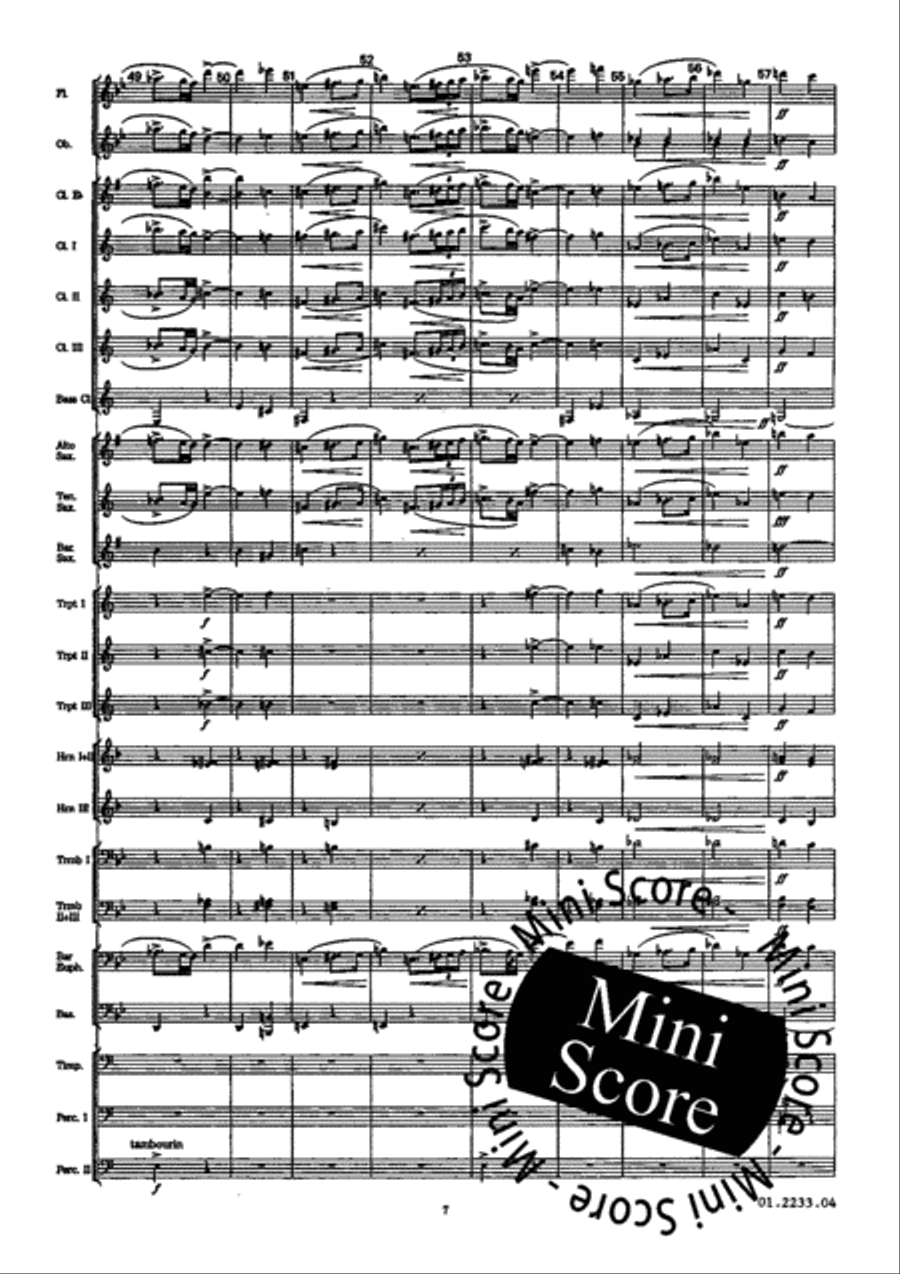 Fruhlingsrauschen Fanfare Band scores gallery preview page 11