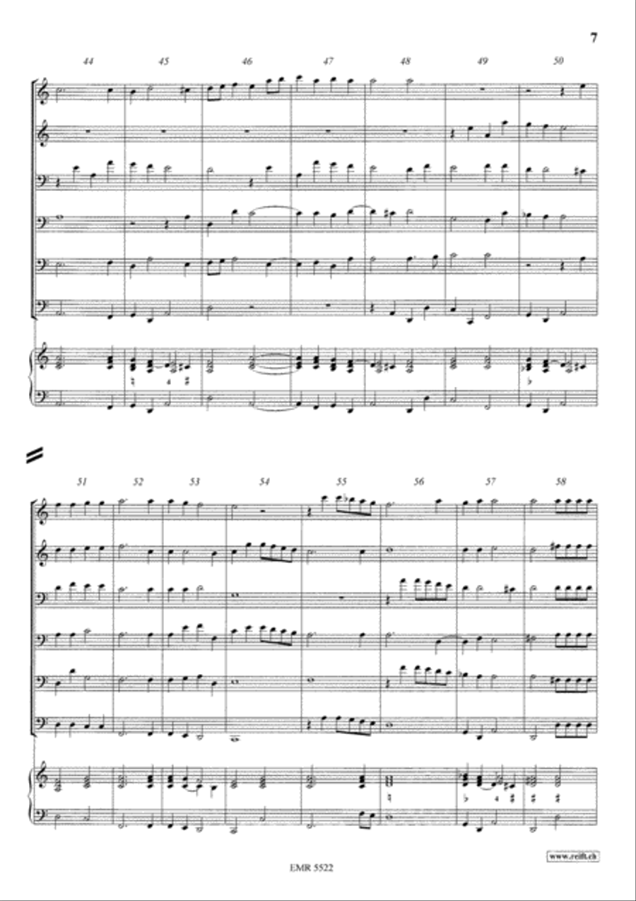 Sonata a 6 Sonata a 6 Brass Ensemble scores gallery preview page 6