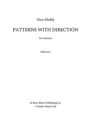 Book cover for Patterns with Direction