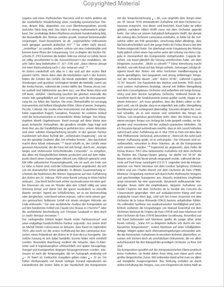Bolero Orchestra scores gallery preview page 4