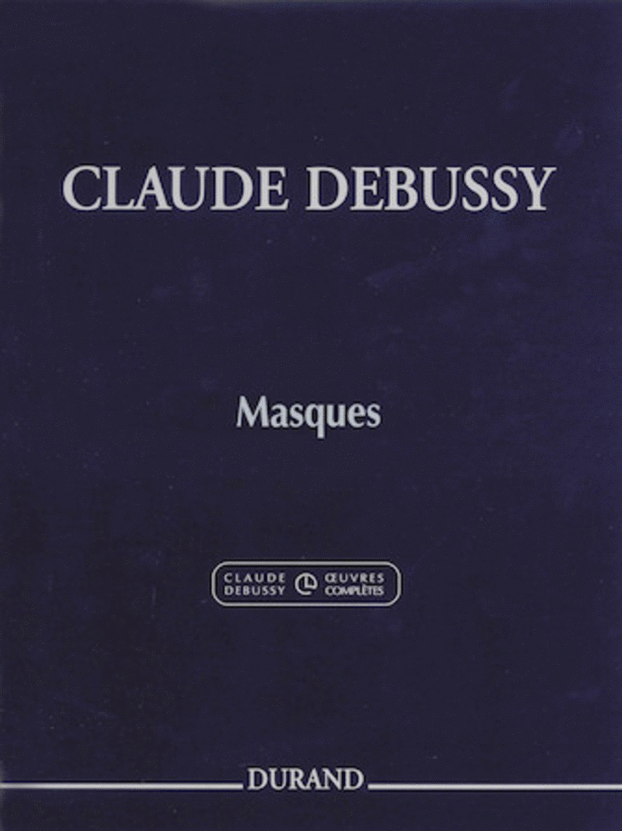 Masques Masques Piano Solo scores gallery preview page 1