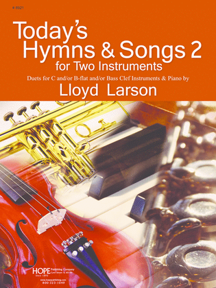 Book cover for Today's Hymns and Songs 2 Instruments, Vol. 2-Digital Download