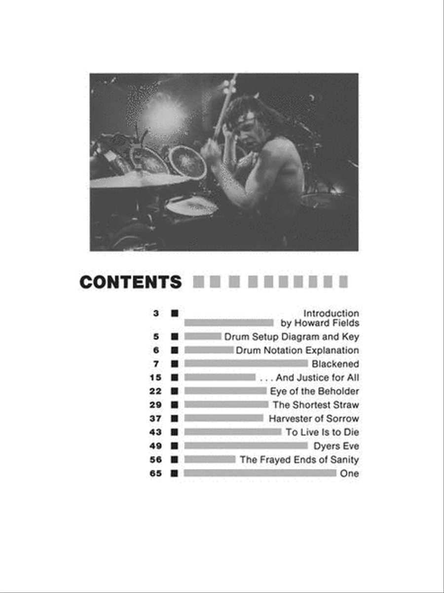 And Justice For All - Drums Drums scores gallery preview page 3