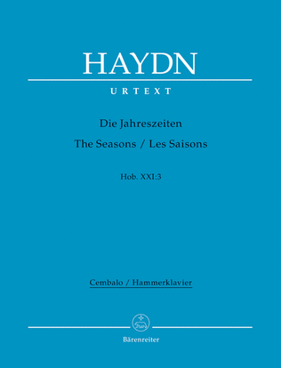 Book cover for The Seasons Hob. XXI:3