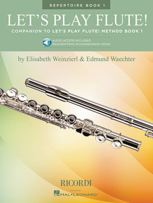 Book cover for Let's Play Flute! - Repertoire Book 1