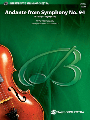 Book cover for Andante from Symphony No. 94