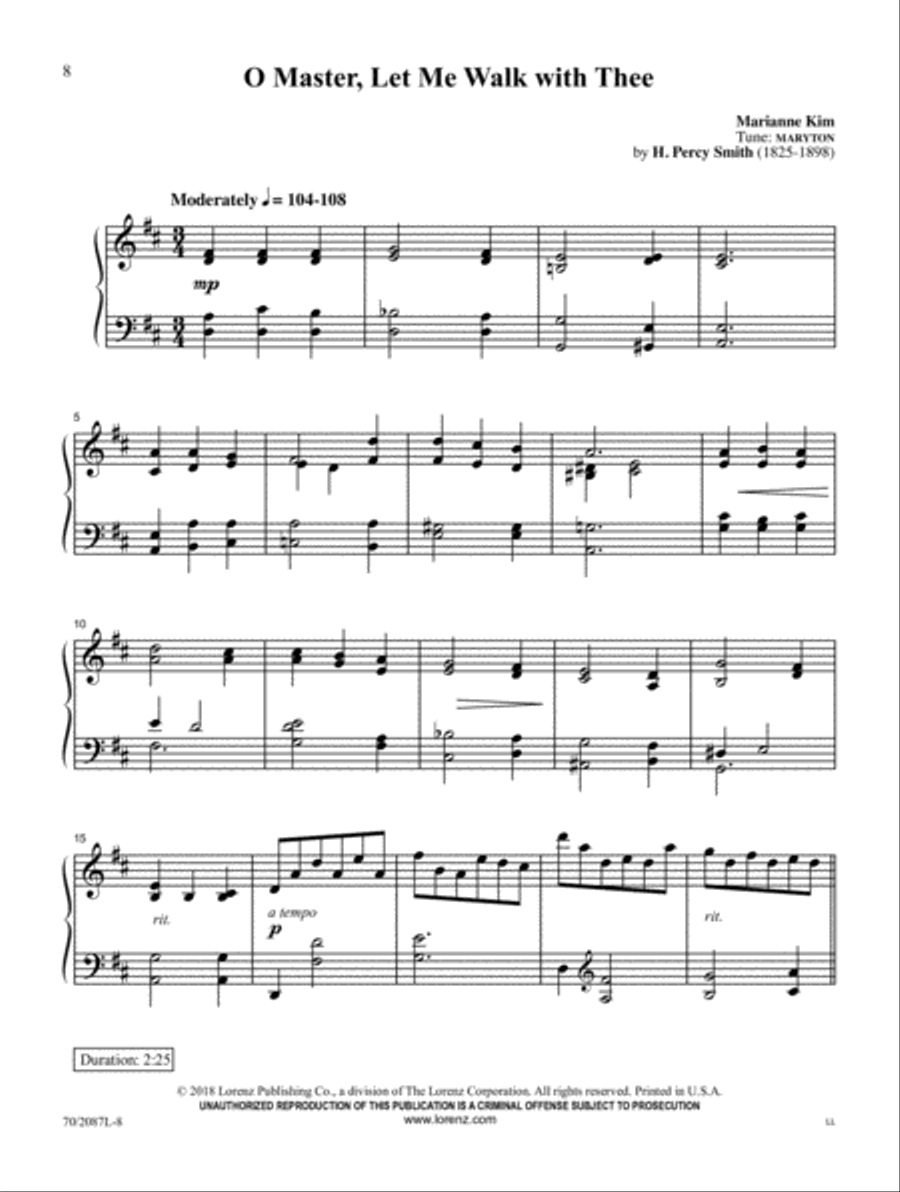 Tell It to Jesus Piano Solo scores gallery preview page 4