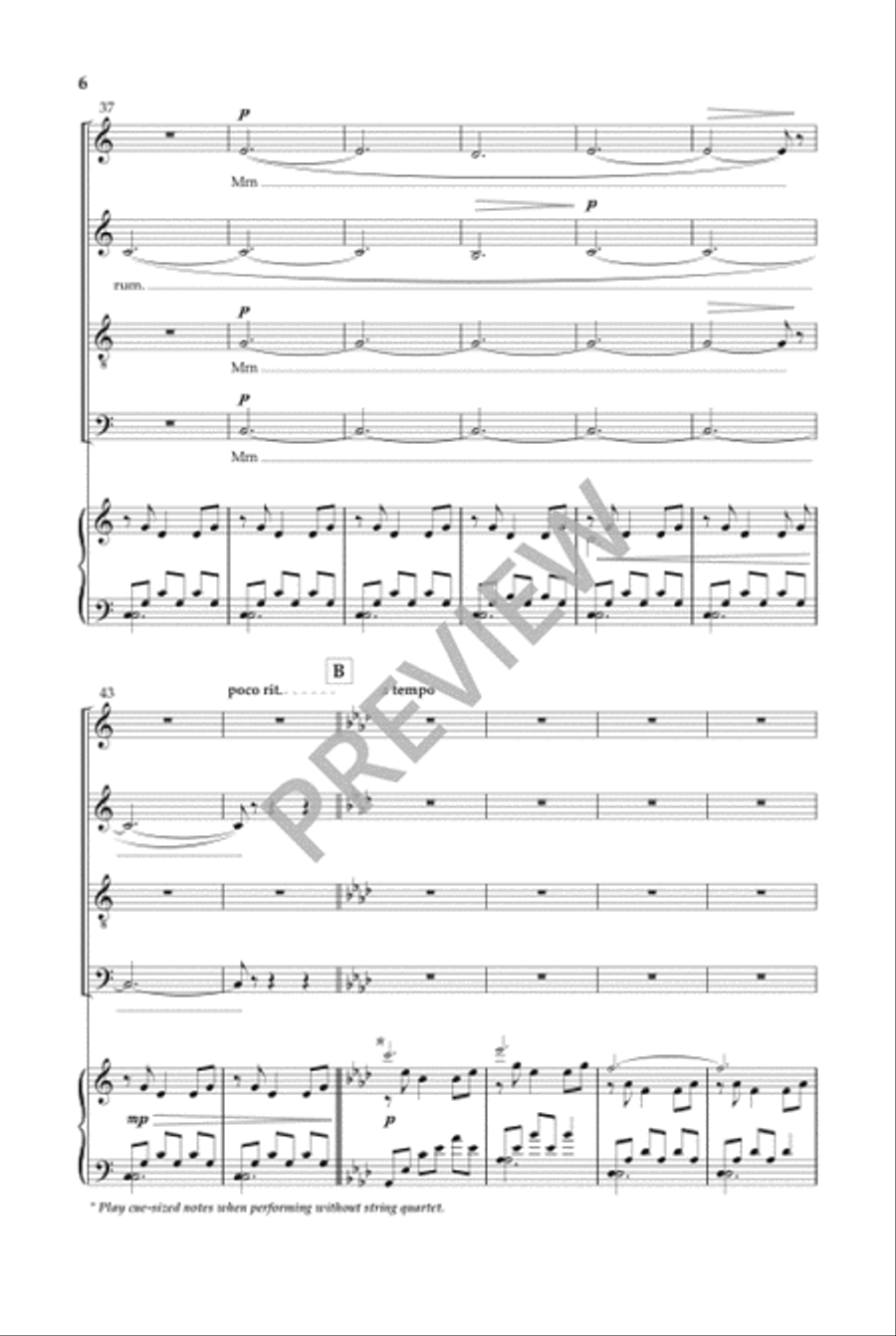 Ecce Novum (SATB) Divisi scores gallery preview page 7
