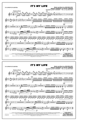 It's My Life (arr. Conaway & Holt) - Xylophone/Marimba