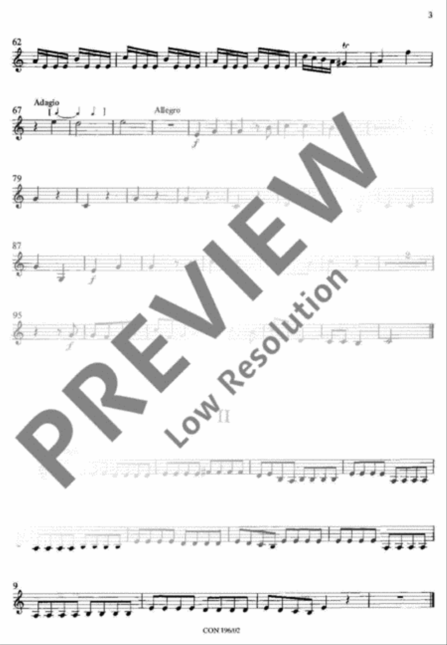 Concerto No. 2 C Major Concerto No. 2 C Major Violin scores gallery preview page 4