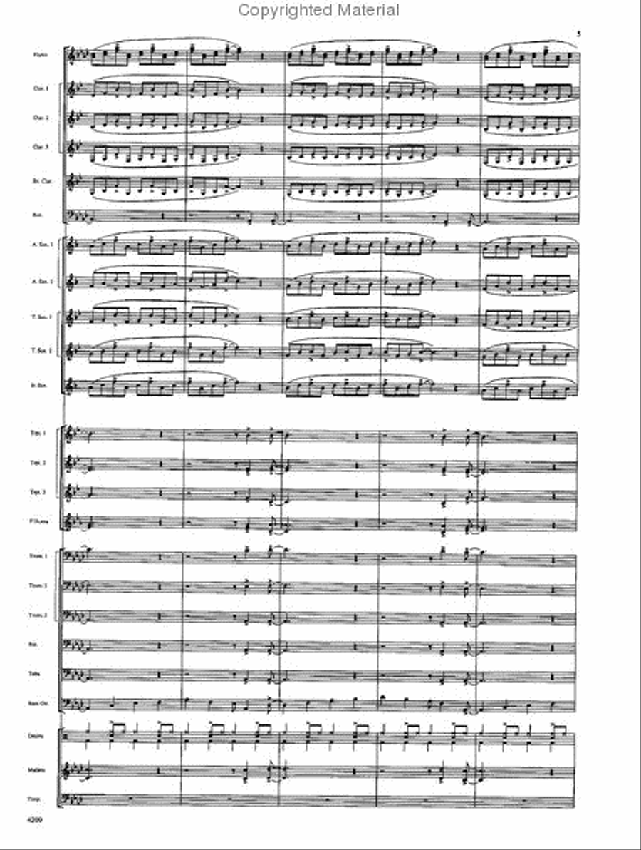 In the Mood Big Band scores gallery preview page 4