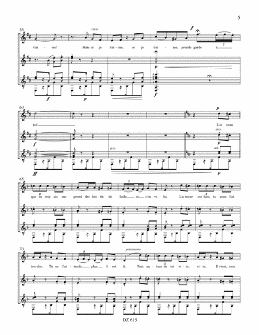Habanera de Carmen Classical Guitar scores gallery preview page 5