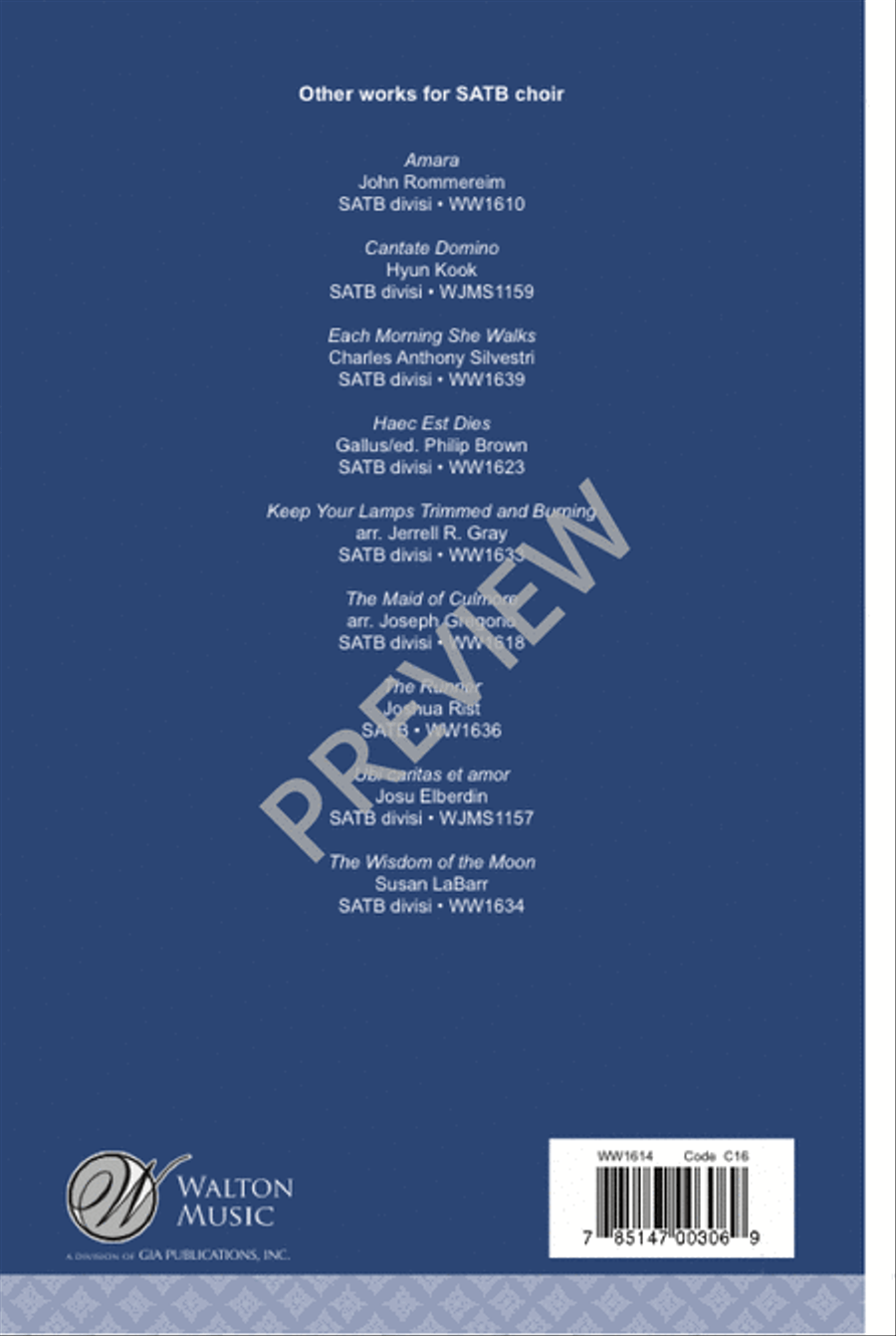Circa Mea 4-Part scores gallery preview page 17