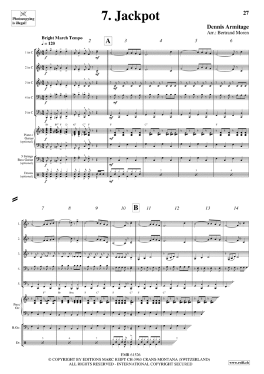 Beer Party Woodwind Quintet scores gallery preview page 9