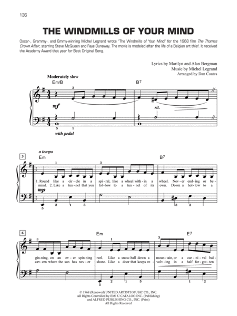 Decade by Decade 1960s Decade by Decade 1960s Easy Piano scores gallery preview page 10