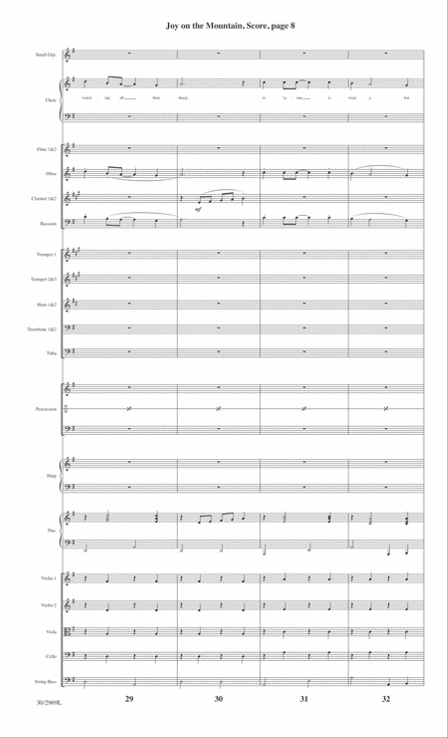 The Heart of Christmas - Full Score Choir scores gallery preview page 137