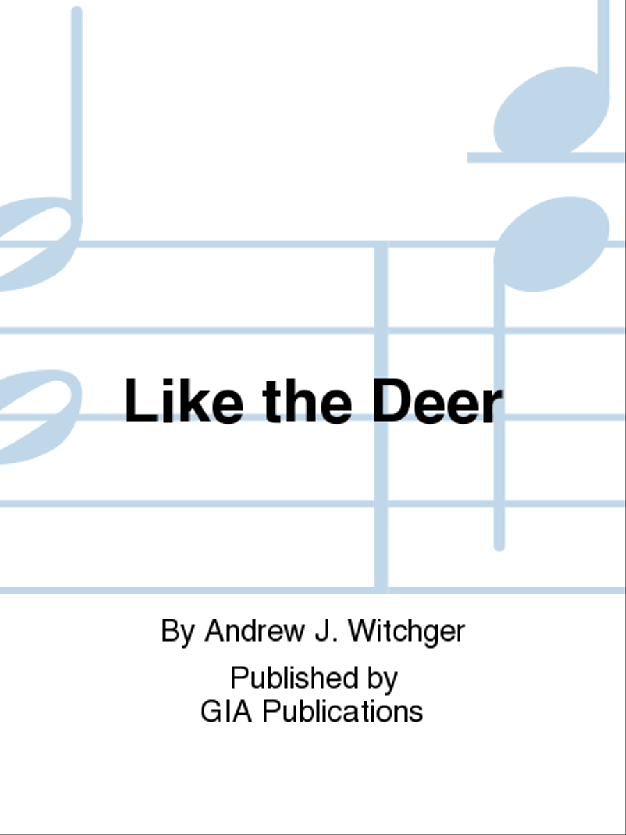 Like the Deer / Como el Ciervo - Instrument edition