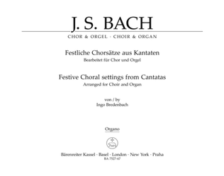 Festive Choral settings from Cantatas
