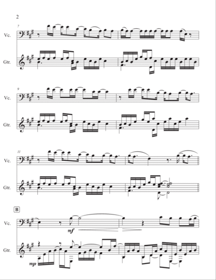 Wish You Were Here String Duet scores gallery preview page 2