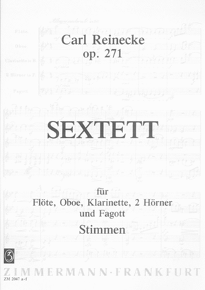 Book cover for Sextet Op. 271