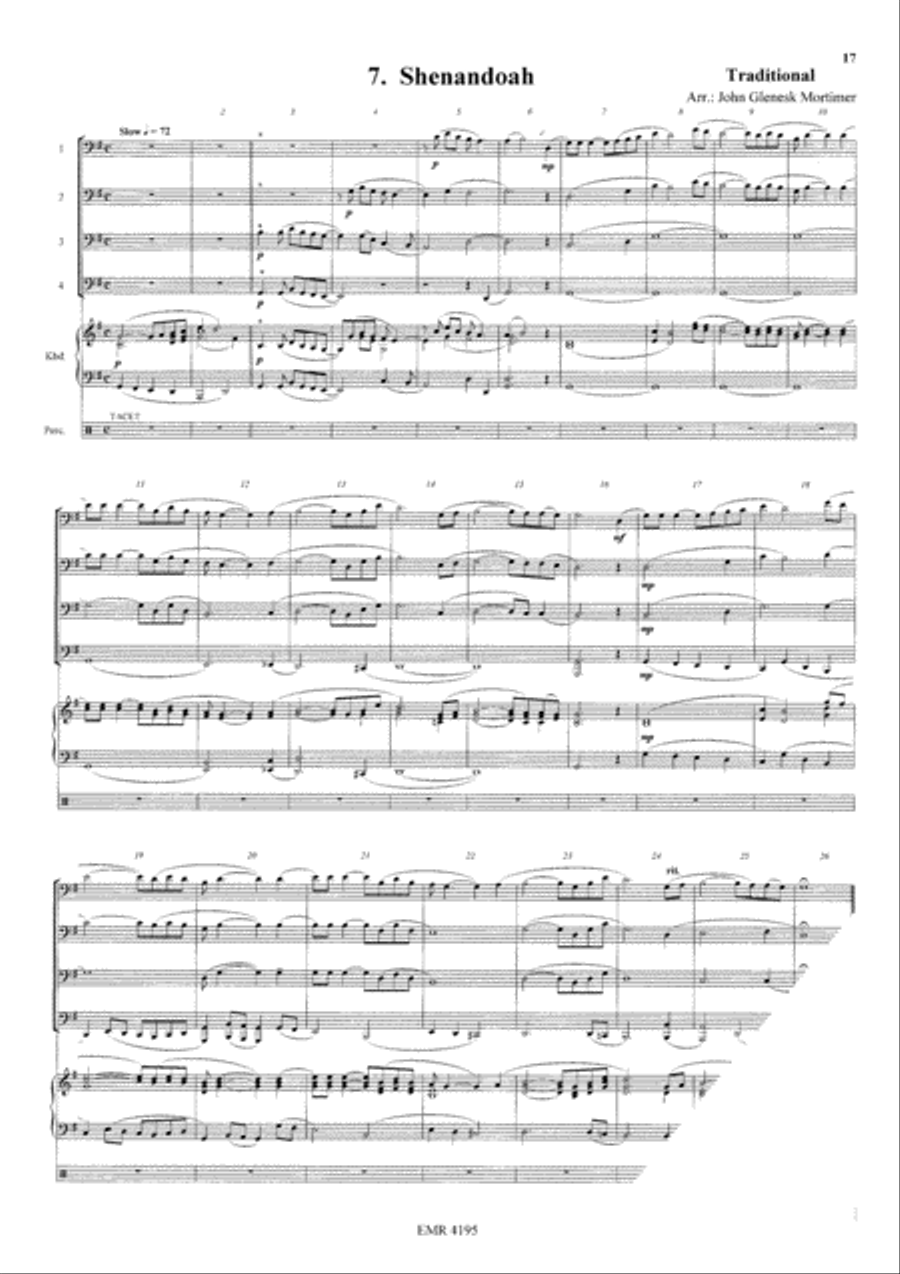 Quartets Volume 2 Euphonium Quartet scores gallery preview page 9