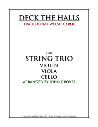 Book cover for Deck The Halls - String Trio