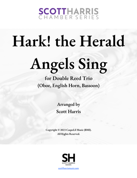 Hark! the Herald Angels Sing (for Double Reed Trio) image number null