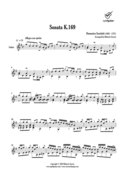 Sonata K.169 image number null