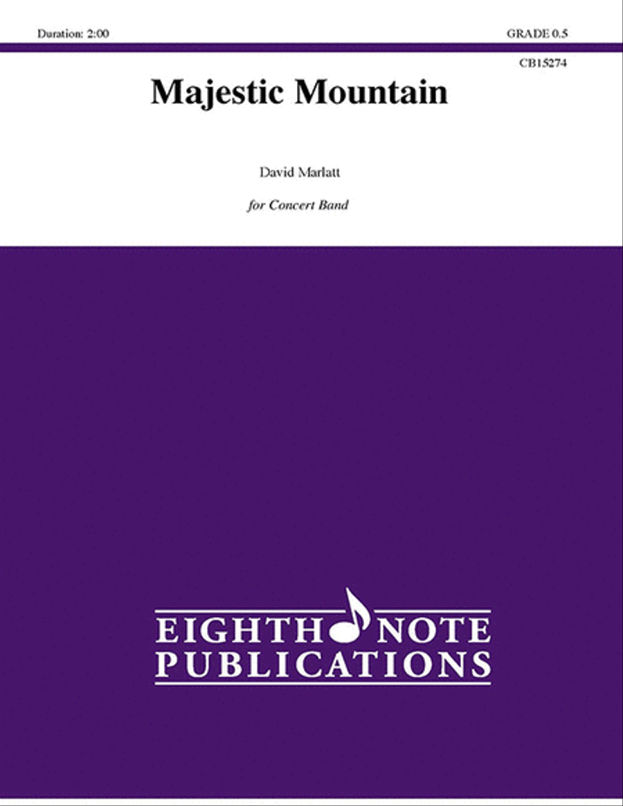 Majestic Mountain Concert Band scores gallery preview page 1