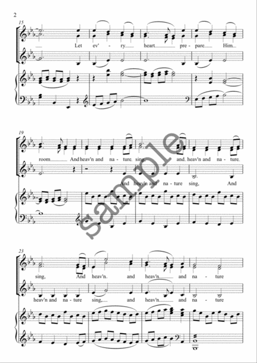 Joy to the World SSAA scores gallery preview page 2