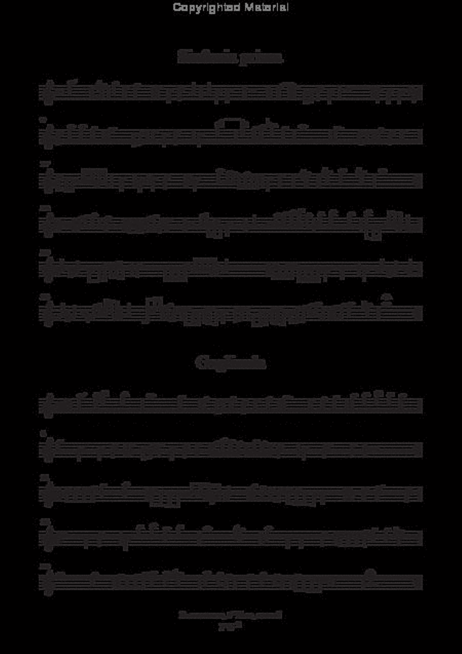 Il quinto libro de varie sonate, sinfonie, gagliarde, correnti e ariette (Venezia, 1629) Viola scores gallery preview page 3