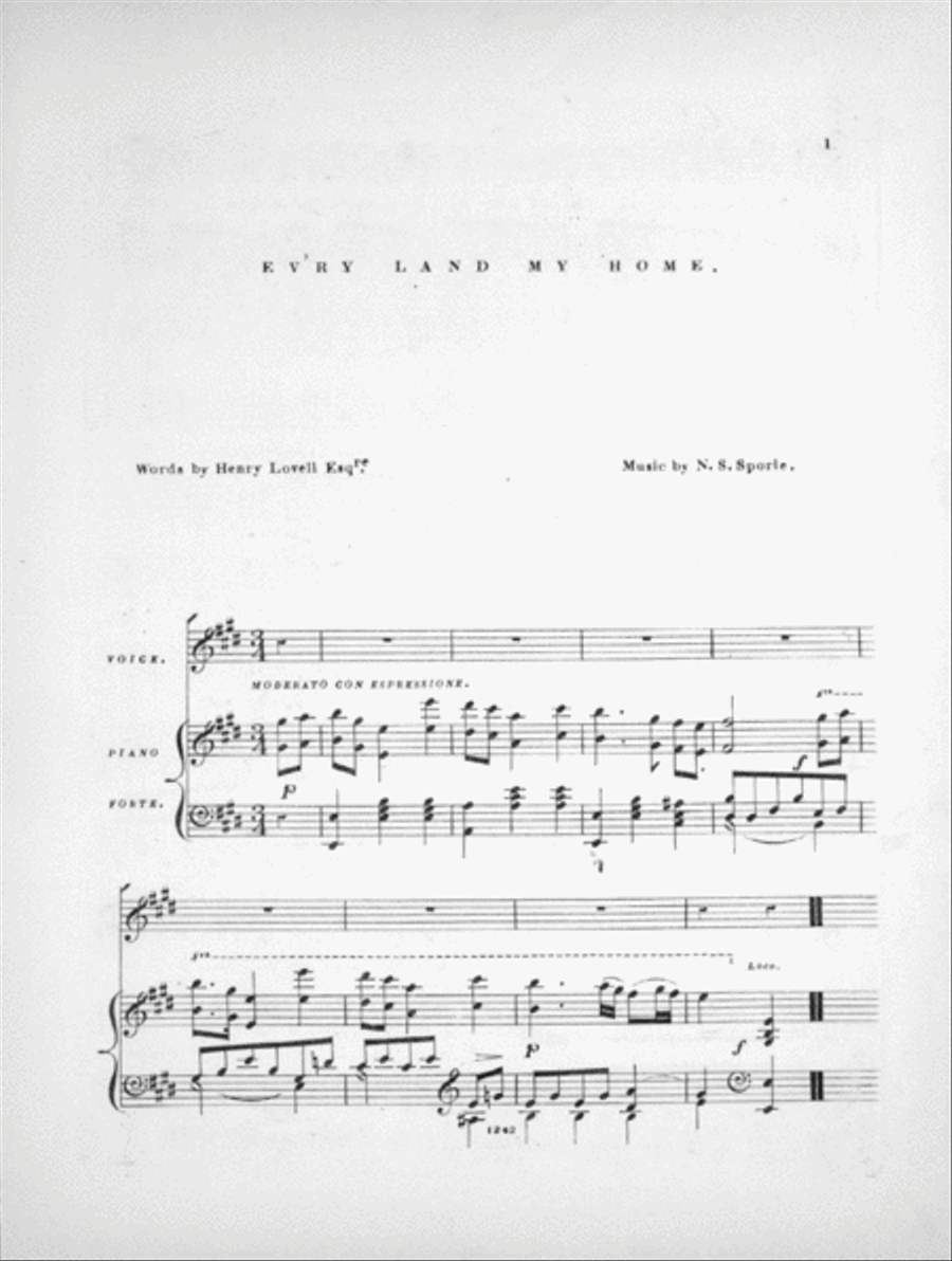 Ev'ry Land My Home Voice scores gallery preview page 2