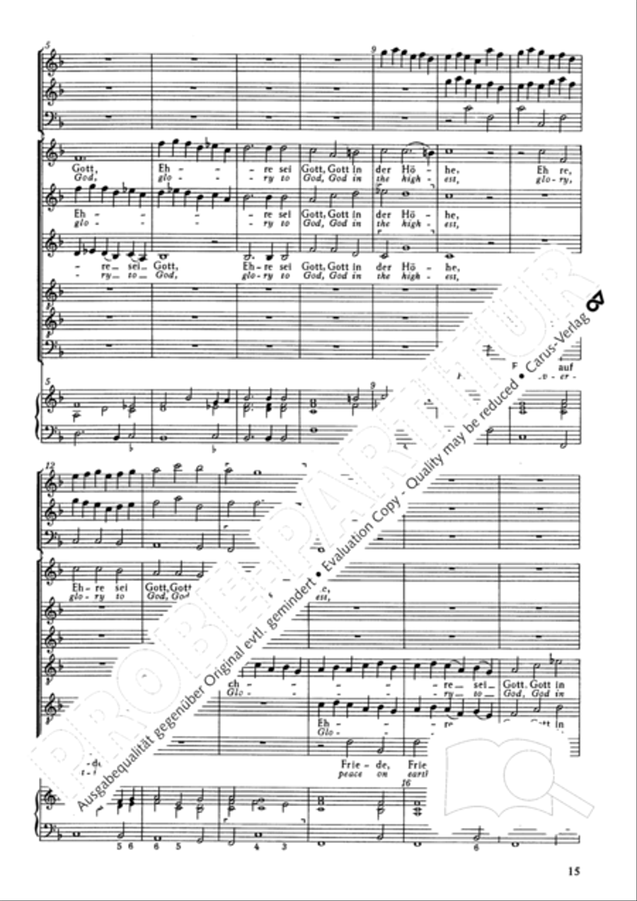 Christmas History (Weihnachts-Historie, SWV 435) Score scores gallery preview page 16