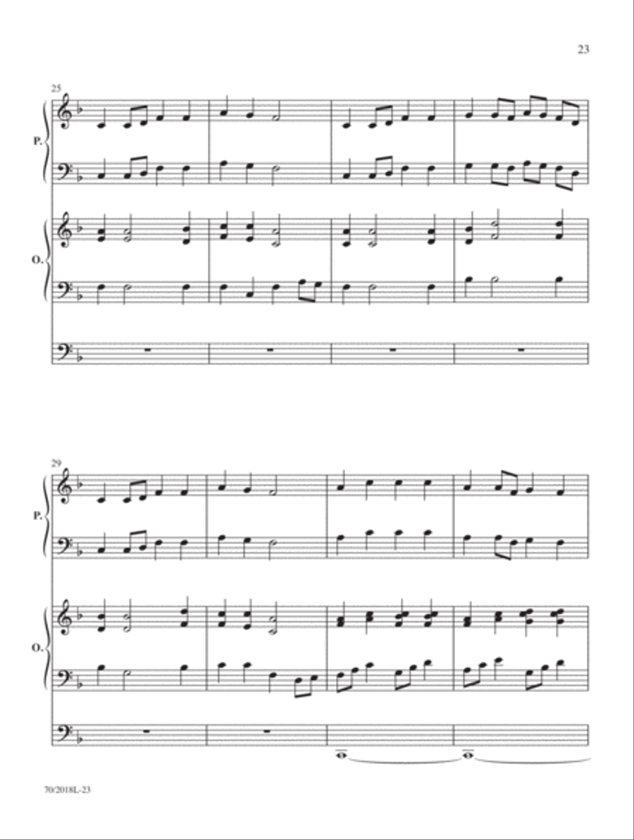 Holy Manna Holy Manna Organ scores gallery preview page 16