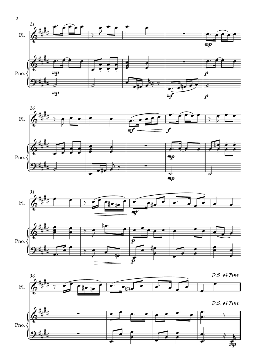 Tinta Verde Tinta Verde Flute Solo scores gallery preview page 6