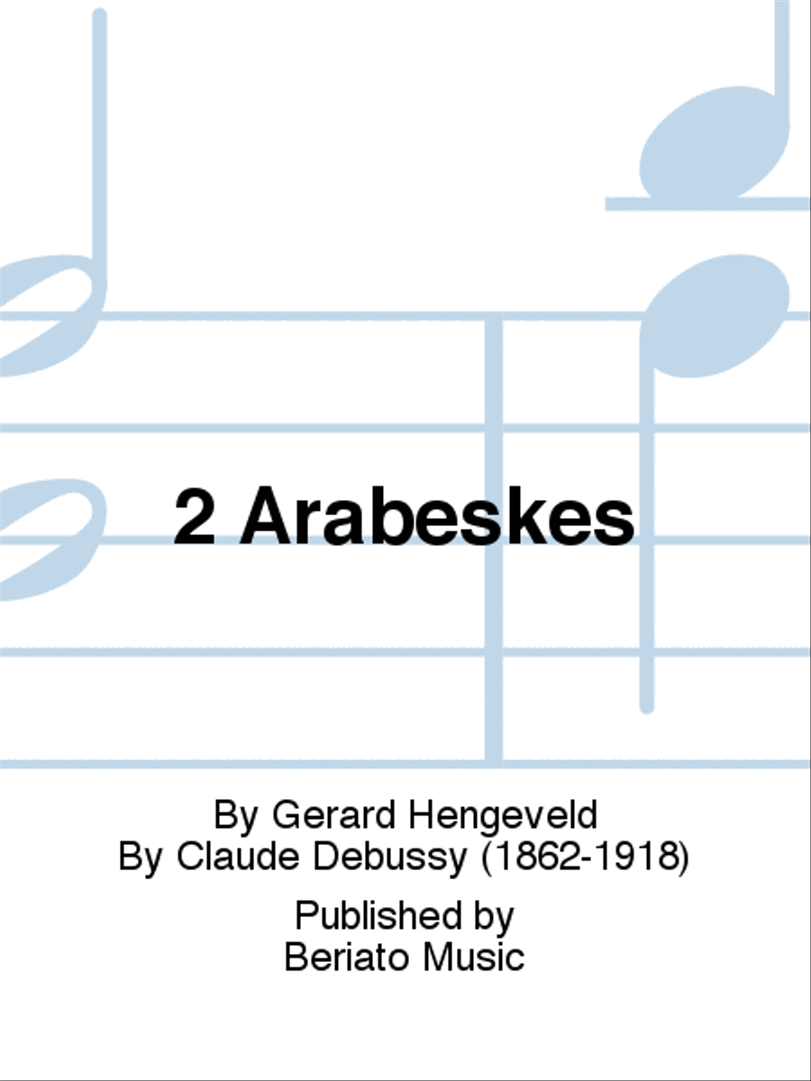 2 Arabeskes Piano Solo scores gallery preview page 1