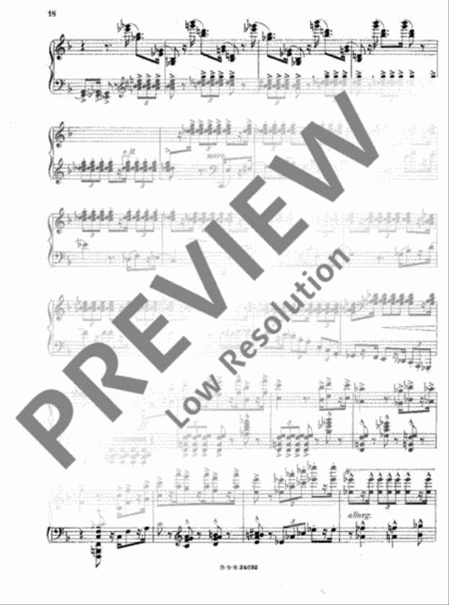 Sonata for Piano Piano Solo scores gallery preview page 21