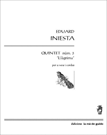 Quintet num. 3 "Llagrima"