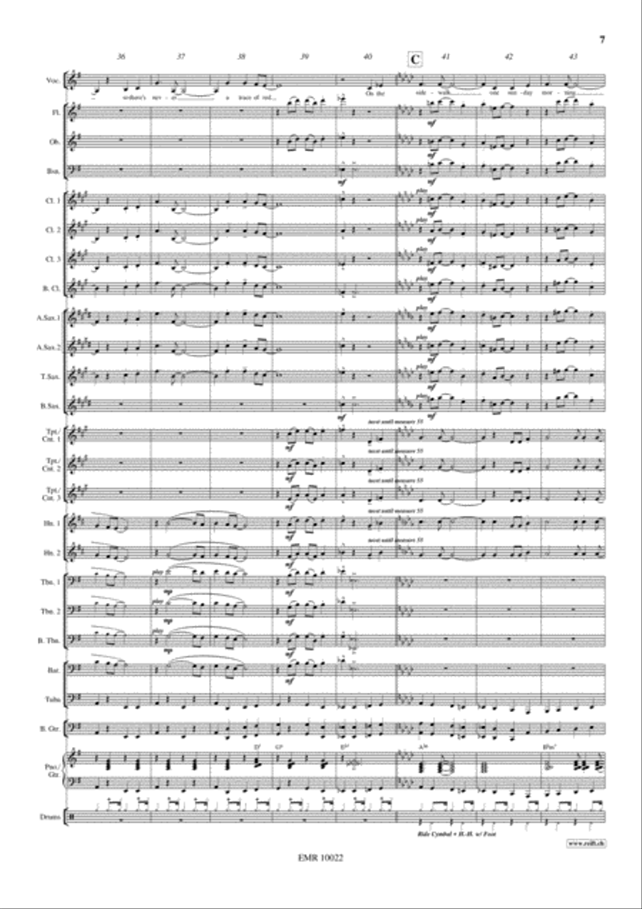 Mack The Knife Concert Band scores gallery preview page 8