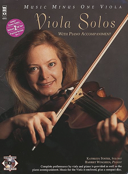 Viola Solos with piano accompaniment (Digitally Remastered 2 CD set)
