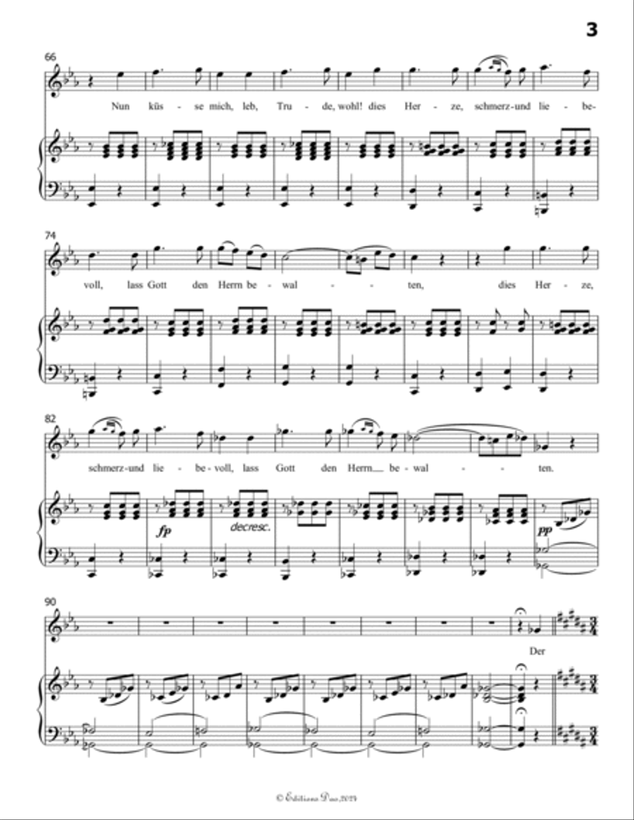 Der Liedler, by Schubert, Op.38(D.209), in c minor Voice scores gallery preview page 5