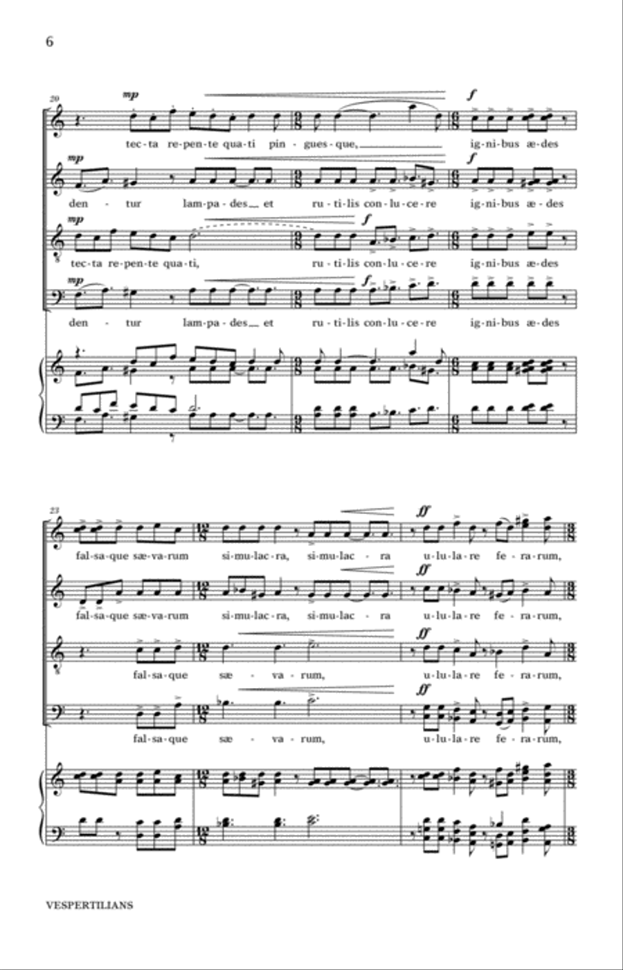 Vespertilians Vespertilians 4-Part scores gallery preview page 4