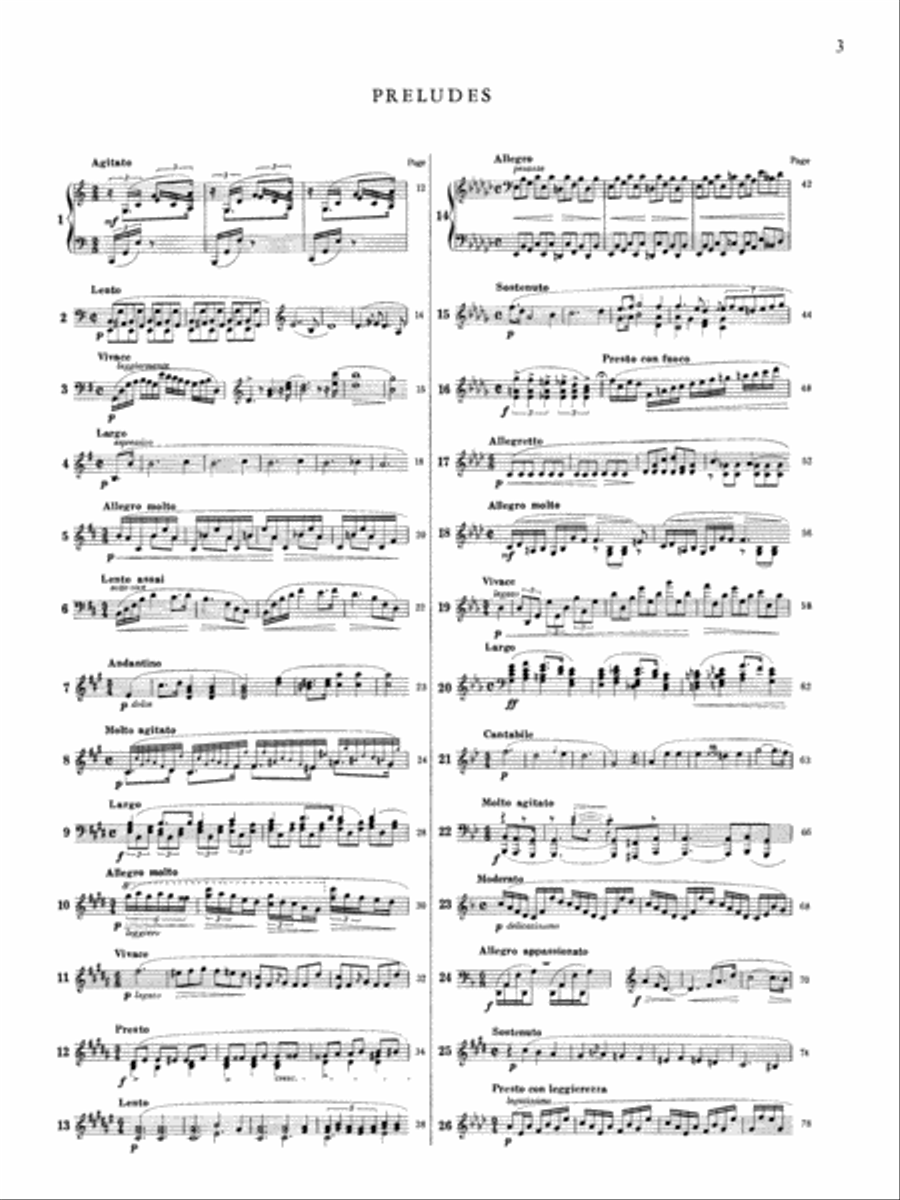 Preludes Preludes Piano Solo scores gallery preview page 2