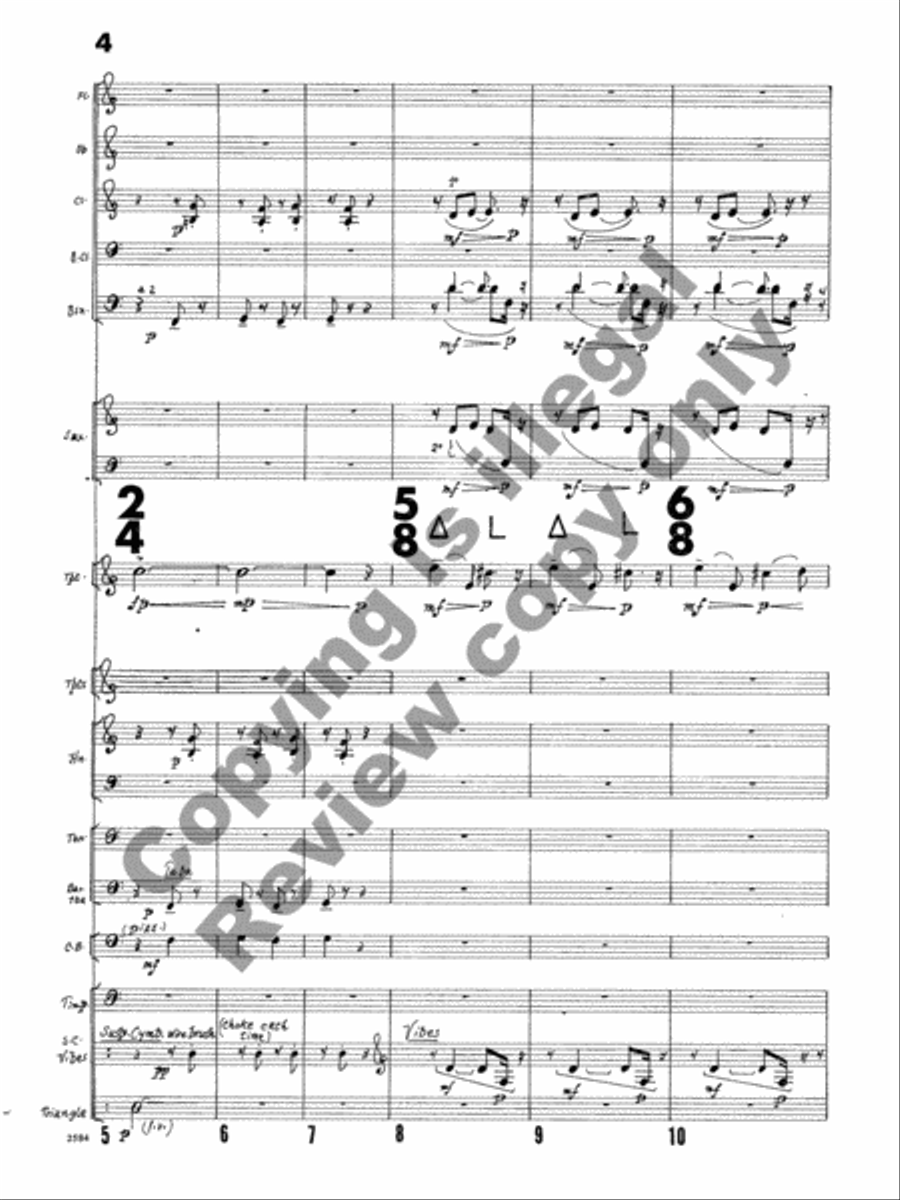 Serenades Trumpet scores gallery preview page 5
