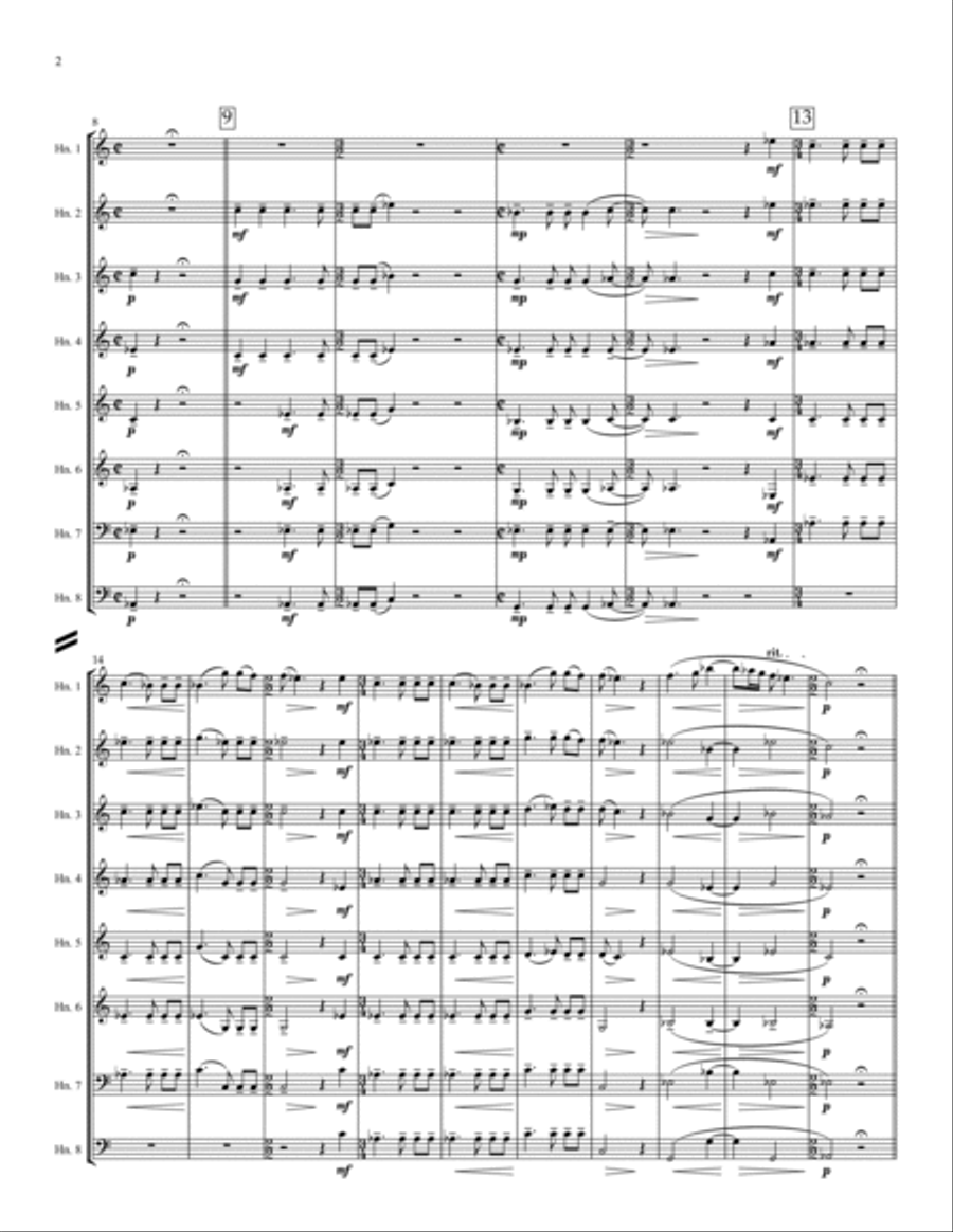 715 - Creeks 715 - Creeks A Cappella scores gallery preview page 2
