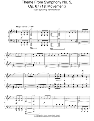 Theme from Symphony No. 5, Op. 67 (1st Movement)