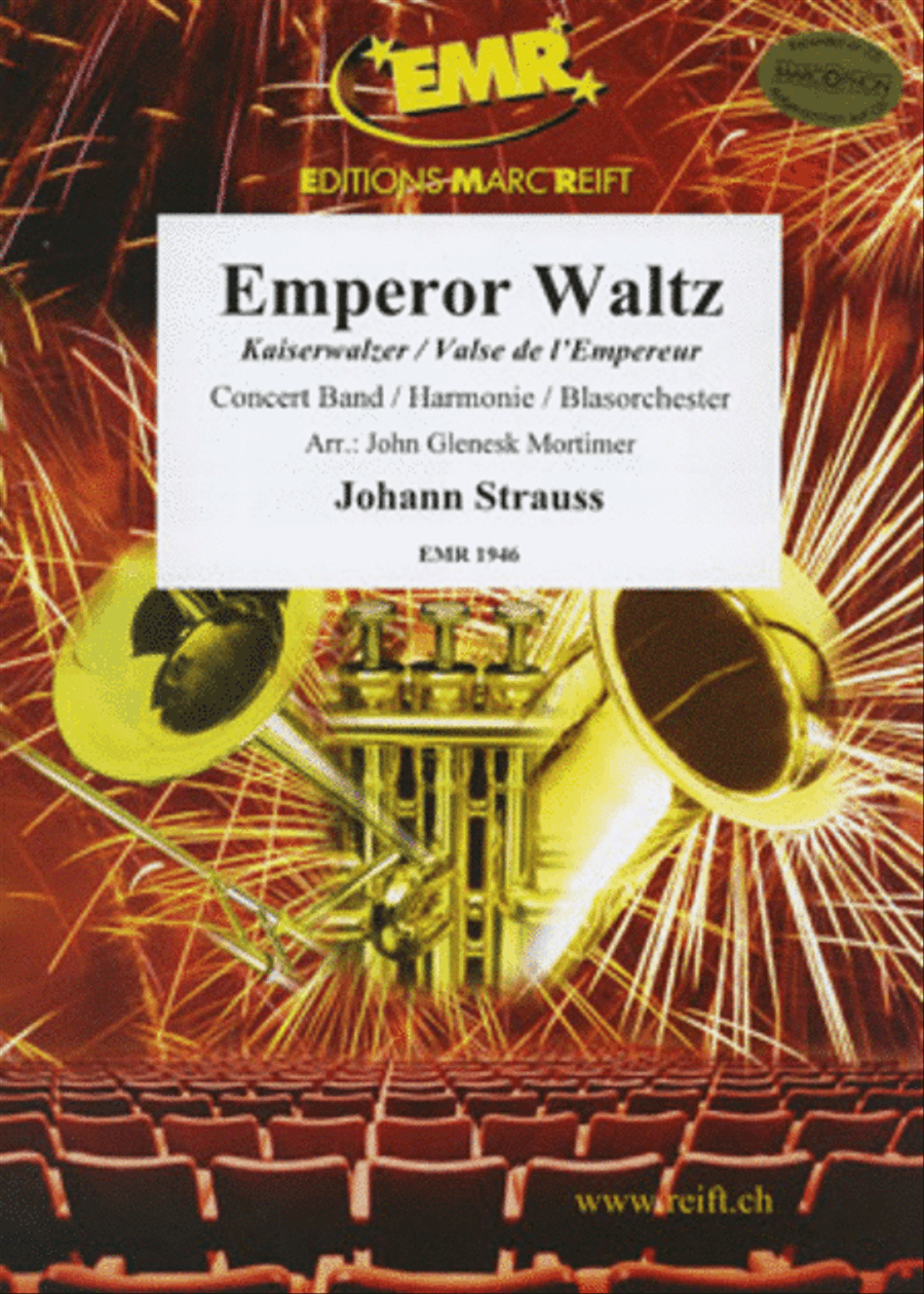 Emperor Waltz by Johann Strauss Jr. Concert Band - Sheet Music
