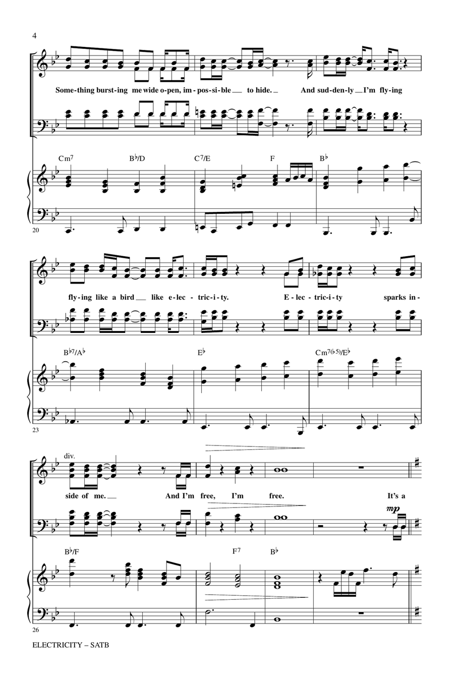 Electricity 4-Part scores gallery preview page 3